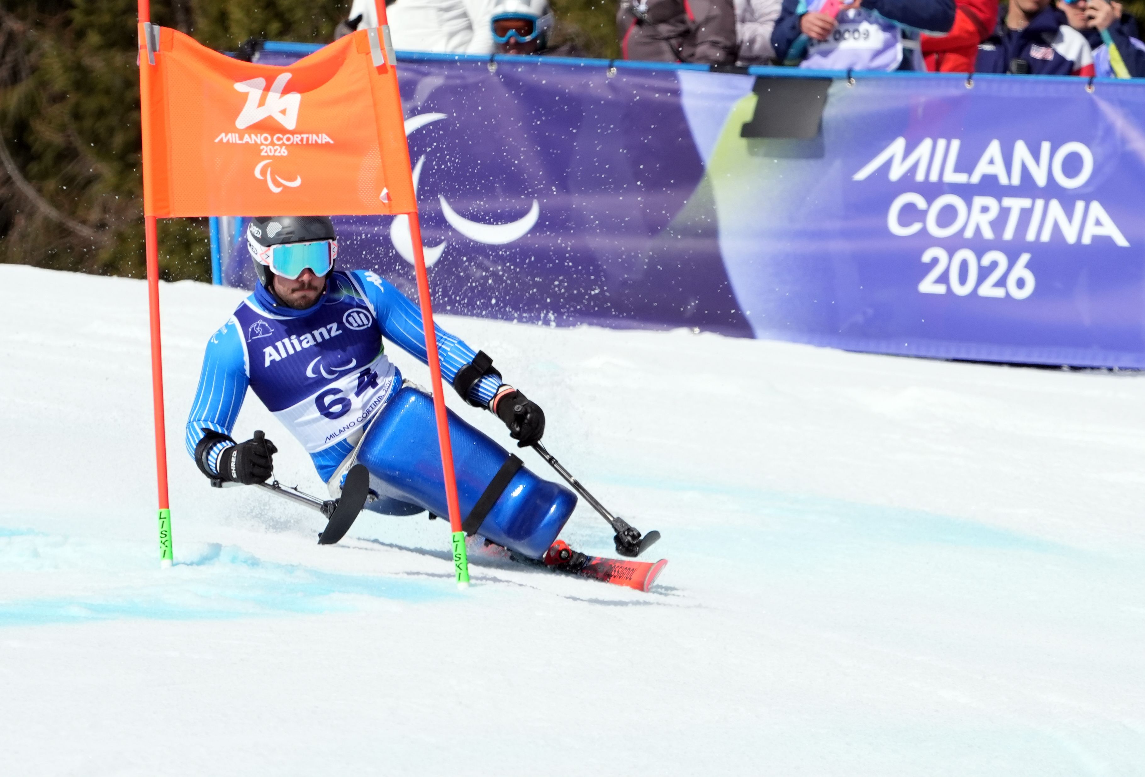 Oro per de Silvestro, argento per Bertagnolli e Ravelli nello Slalom Gigante. E' grande Italia