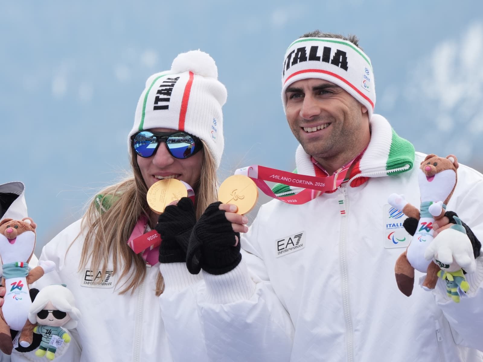 Chiara Mazzel e Nicola Cotti Cottini oro, Bertagnolli e Ravelli argento nel super G VI